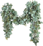 Eucalyptus Garland Lush Artificial Greenery Faux Vines