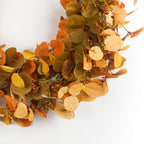 Eucalyptus Wreaths for Front Door Handmade Green Leaves Wreath for Summer, Spring and All Seasons, Greenery, alternate view 4