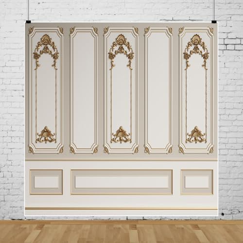 European Style Vintage Room Inside Backdrop 10x10ft in 10x10ft, alternate view 2