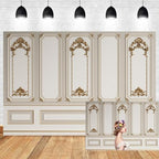 European Style Vintage Room Inside Backdrop 5x3ft in 5x3ft