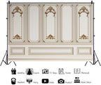 European Style Vintage Room Inside Backdrop 5x3ft in 5x3ft, alternate view 3