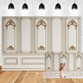 European Style Vintage Room Inside Backdrop 8x6ft in 8x6ft