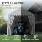 Event Tent 13x32ft, Large Commercial Canopy Portable Storage Shed in 13x32ft, alternate view 4