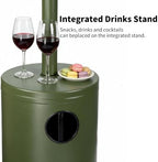 Evergreen 50,000 BTU Propane Patio Heater with Rain Cover, Multiple Color Available, Outdoor Heater with, alternate view 7