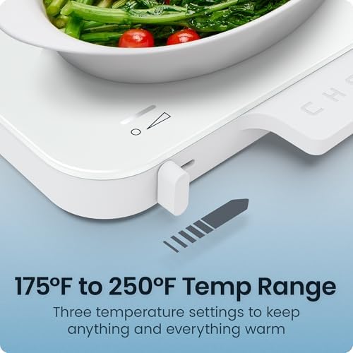 Everything Warmer Electric Warming Tray, 20” x 16” Modular Expanding Design, Graphene Full-Surface Heating, Food, alternate