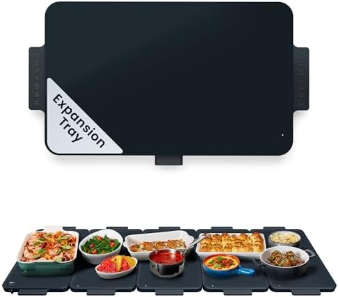 Everything Warmer Expansion Tray, 10” x 16” Electric Warming Tray, Requires Primary Panel for Use (Sold