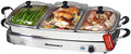 EWM-9933 Buffet Server, Oven Safe, 7.5 Qt, Stainless Steel in Silver