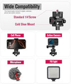 Extendable Aluminum Tripod Stand,81" Portable Adjustable Phone Stand, alternate view 3