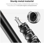 Extendable Photography Stand, 6.5ft Aluminum Tripod, 2-Pack, alternate view 4