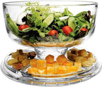 Extra Large (12") 6 in 1 Acrylic Cake Stand with Dome Lid Multifunctional in x, alternate view 4