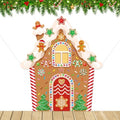 Extra Large Christmas Banner Decorations 7.5x6.5 ft Polyester in 7.5x6.5 ft