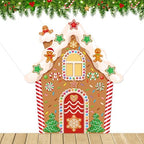 Extra Large Christmas Banner Decorations 7.5x6.5 ft Polyester in 7.5x6.5 ft