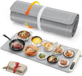 Extra Large Warming Mat for Food, Rapid and Full Surface Heating Gray