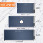 Extra Large Warming Mat for Food, Rapid and Full Surface Heating Navy, alternate view 2