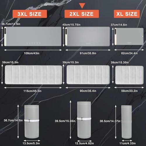 Extra Large Warming Mat for Food with Heat Resistant Pad, Prevent Countertop Cracks, Keep Meal Warm, Rapid and, alternate