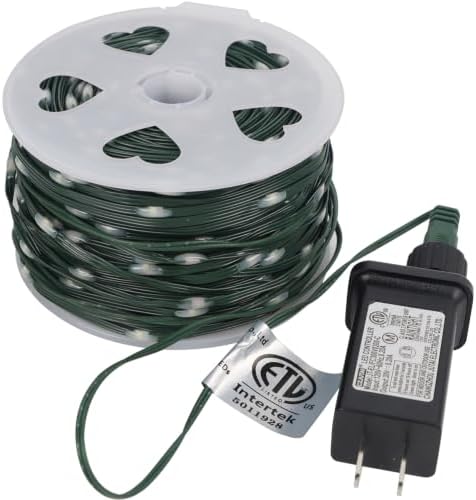 Extra Long 328 FT Christmas Lights, 1000 LED Cool White Lights, alternate view 7