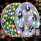 Extra Long 328 FT Fairy String Lights, 1000 LED Outdoor Green Wire Christmas Lights, Plug in Mini Light 8 Modes