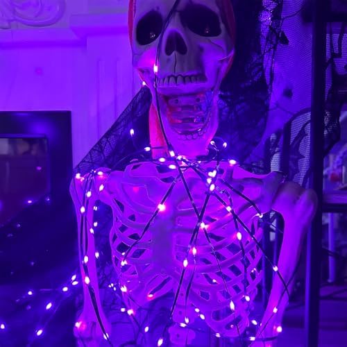 Extra Long 328 FT Halloween Lights, 1000 LED Outdoor Fairy String Light, Green PVC Copper Wire Christmas Lights, alternate
