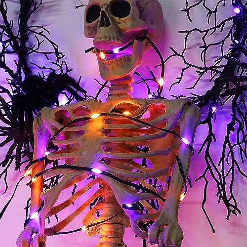 Extra Long 328FT Halloween Lights, 1000 LED Outdoor Fairy String Lights, Green PVC Copper Wire Christmas Light, alternate