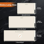 Extra Long Warming Mat for Food, Rapid and Full Surface Heating Beige, alternate view 2