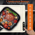 Extra Long Warming Mat for Food, Rapid and Full Surface Heating Beige, alternate view 4