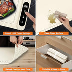 Extra Long Warming Mat for Food, Rapid and Full Surface Heating Beige, alternate view 5