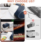 Extra Long Warming Mat for Food with Heat Resistant Pad, Prevent Countertop Cracks, Keep Meal Warm, Rapid and, alternate view