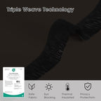 Fade Resistant Outdoor Curtains for Patio Waterproof 2 Panels, UV Protection Grade 4 Lightfastness Fade-Proof &, alternate