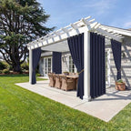 Fade Resistant Outdoor Curtains for Patio Waterproof 2 Panels, UV Protection Grade 4 Lightfastness Fade-Proof &, alternate