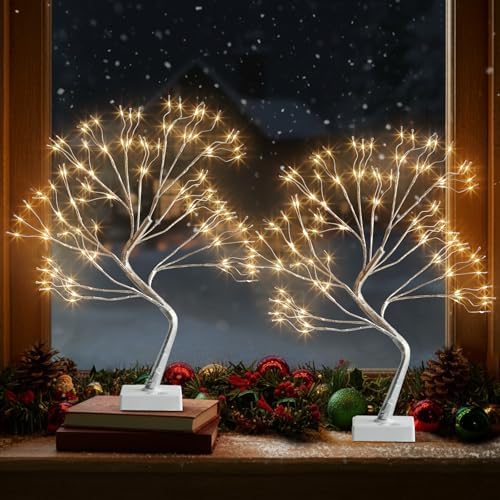 Fairy Light Tree, 108 Led Light up Trees Decor Indoor, 8 Modes Fairy Light Spirit Tree for Christmas