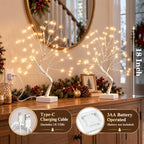 Fairy Light Tree, 108 Led Light up Trees Decor Indoor, 8 Modes Fairy Light Spirit Tree for Christmas, alternate view 3