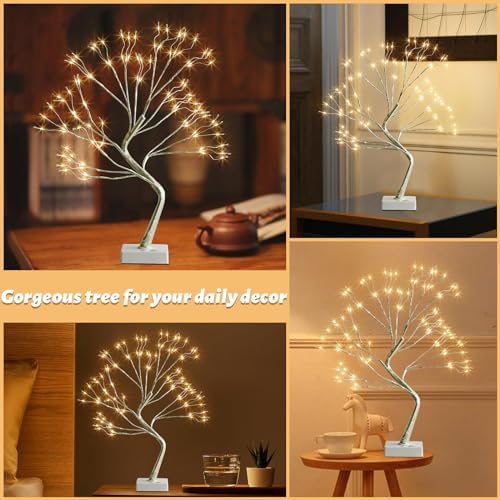 Fairy Light Tree, 108 LED Lighted Trees for Decoration Inside, Christmas Tree with 9 Modes & Timer, Fairy Light, alternate