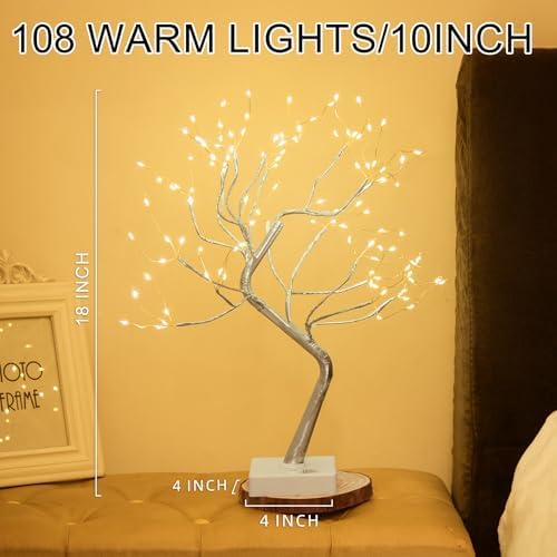 Fairy Light Tree, 108 LED Lighted Trees for Decoration Inside, Christmas Tree with 9 Modes & Timer, Fairy Light, alternate