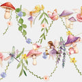Fairy Party Banner, Fairy First Birthday Party Decorations, Flower Banner