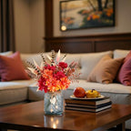 Fake Fall Flowers in Vase, Fall Flowers for Fall Decor, alternate view 7