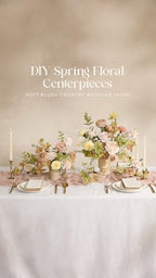 Fake Flowers Box, Dusty Rose & Sand Beige Deluxe Combo in Pk-dusty Rose & Sand Beige, alternate view 4