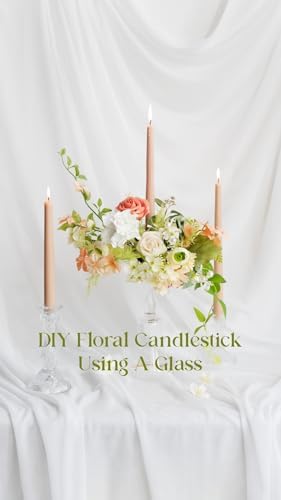 Fake Flowers Box, Faux Artificial Greenery Stems Foam Roses Gardenia Silk Peony Ranunculus Fabic Flower for, alternate view 2