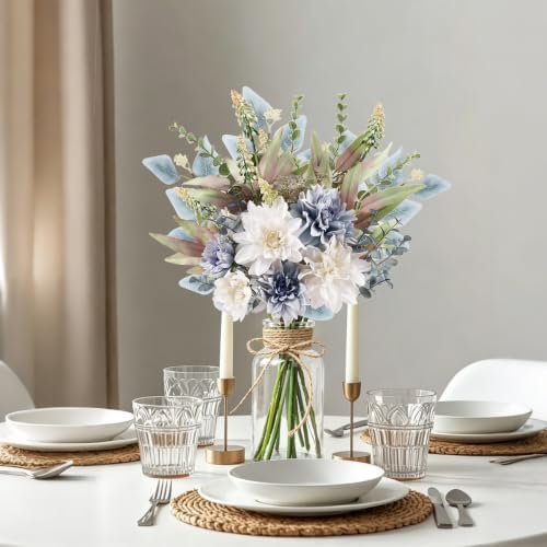 Fake Flowers in Vase Artificial Flowers Coffee Table Decor, Faux Flowers in Vase, Flower Arrangements Artificial, alternate