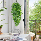 Fake Hanging Plants, 8Pcs Faux Ivy Pothos Vines Greenery, alternate view 2