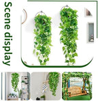 Fake Hanging Plants Vines(3pcs)for Room Decor, Artificial Ivy Greenery Garlands for Home Bedroom Living, alternate view 7