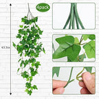 Fake Vines Artificial Hanging Ivy Vines Plants for Room Decor 4Pcs, alternate view 3