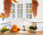 Fall Artificial Hanging Plants Fake Fall Flowers Faux Autumn Vines, alternate view 4