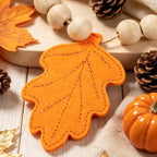 Fall Banner, Fall Garland, Felt Pumpkin Garland and Wood Bead for Home, Thanksgving Fall Decorations Indoor, alternate view 2