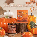 Fall Candle, Maple & Cream Latte Scented Candles for Home, Natural Soy Autumn Candle Aromatherapy Candle, 7 oz, alternate