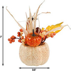 Fall Decorations for Home Table Centerpiece Fake Pumpkin Decor, alternate view 3