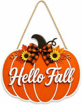 Fall Door Welcome Sign for Home Decor Hanger
