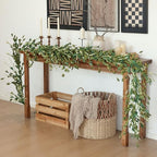 Fall Garland Artificial Flower Garlands 6 Feet Fake Wildflower Floral Garland Hanging Vines Flowers Decorations, alternate