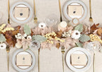 Fall Garland Maple Leaf, 5.9Ft Hanging Vine Garland White with Pumpkins and Berries Thanksgiving Decor for Home, alternate