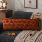 Fall Pillow Covers 14x36 1Pcs Rust Pumpkin Fall Decorations for Home
