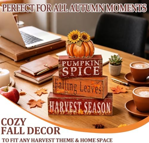 Fall Pumpkin Decor, Fall Decorations for Home, alternate view 6
